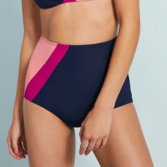 Flagpole NYC Other - Flagpole NYC liza bikini bottom high waisted navy
